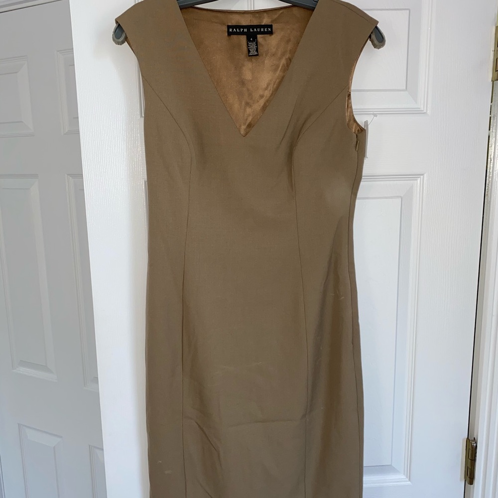 ralph lauren black label work dress